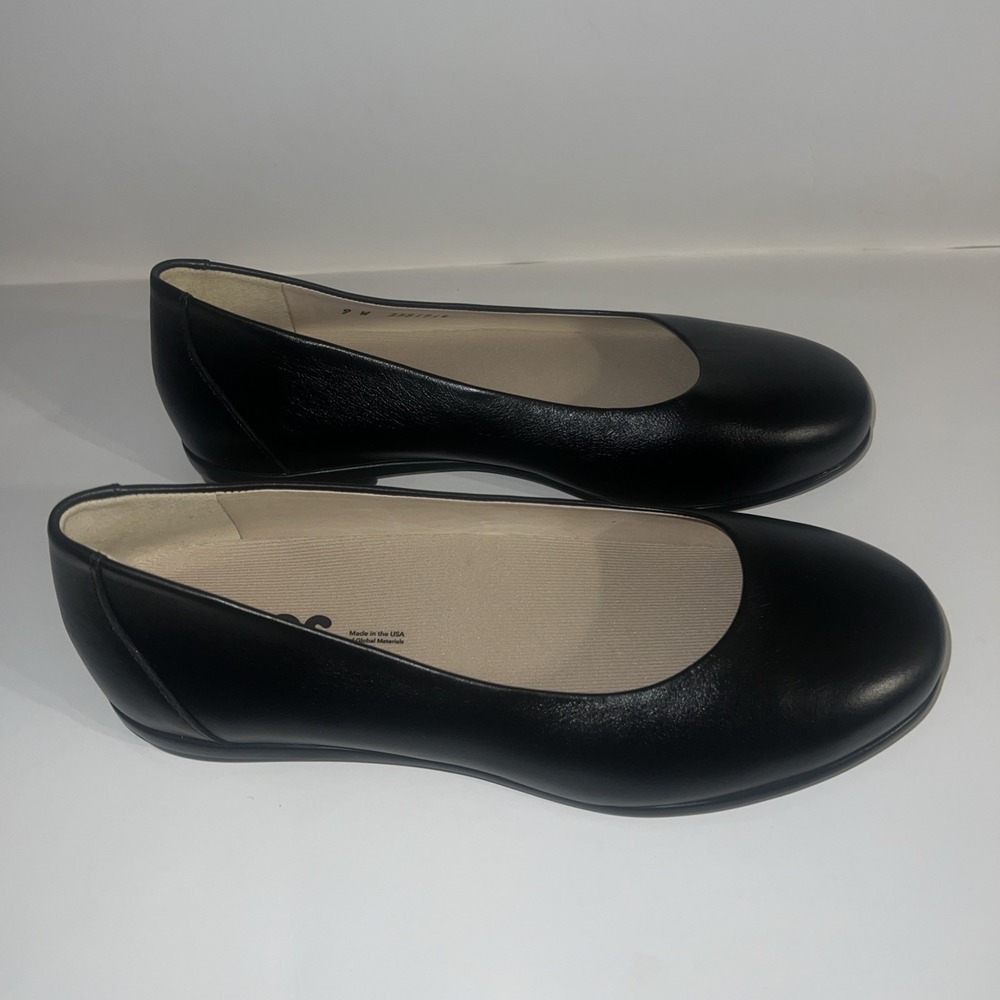 SAS Shoes Women's 9W Black Flat